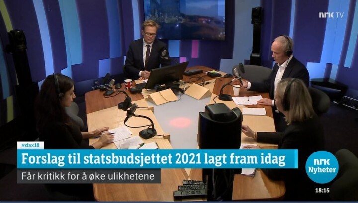 Dagsnytt 18 har hatt flere gjester enn noen andre redaksjonell flate siden mars, men ingen koronasmitte.