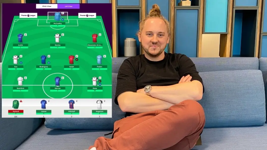 Kristoffer Furberg leder Medier24-ligaen i Fantasy Premier League. Kristoffer Furberg leder Medier24-ligaen i Fantasy Premier League.