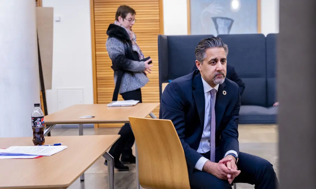 Kulturminister Abid Raja la onsdag frem sitt første mediebudsjett. Kulturminister Abid Raja la onsdag frem sitt første mediebudsjett.
