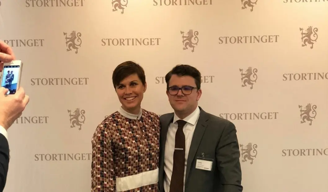 Ina Lindahl Nyrud, advokat i Norsk Journalistlag og Vegard Venli, journalist i NRK. Ina Lindahl Nyrud, advokat i Norsk Journalistlag og Vegard Venli, journalist i NRK.