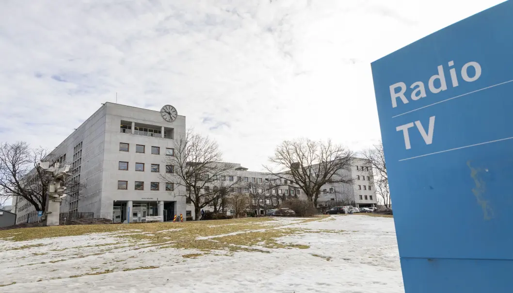 NRK på Marienlyst. NRK på Marienlyst.
