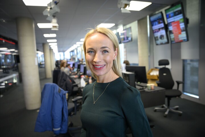 Programleder Linn Wiik i TV 2 skrev søndag en korona-kommentar som skapte reaksjoner.
