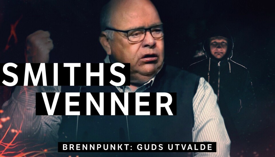 Illustrasjon fra NRK Brennpunkts dokumentar «Smiths Venner: Guds utvalde».