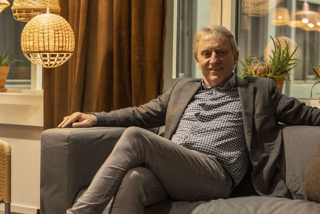 Sjefredaktør Magne Storedal i Avisa Oslo. Sjefredaktør Magne Storedal i Avisa Oslo.