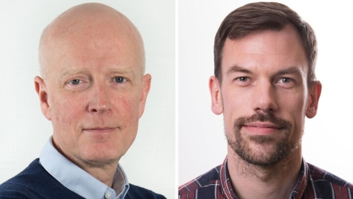 Produktsjef i eInnsyn, Stein Magne Os (t.v) og produkteier av grensesnittet, Erik Aarsand er begge fornøyde med hvordan nye eInnsyn.no ser ut i dag,