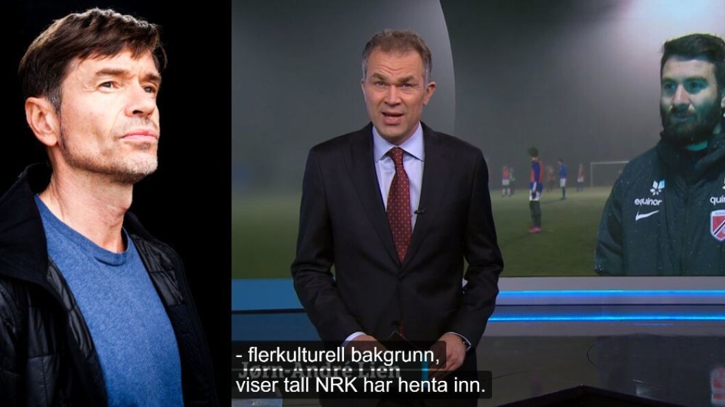 Samfunnsdebattant og sosiolog Kjetil Rolness og Dagsrevyens sending 24.11.2020. Samfunnsdebattant og sosiolog Kjetil Rolness og Dagsrevyens sending 24.11.2020.