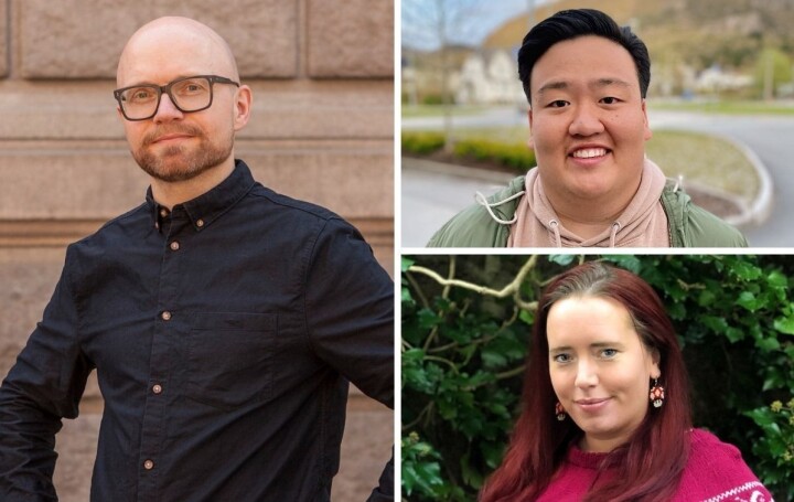 Nyhetsredaktør Jan Magnus Weiberg-Aurdal, nyhetsjournalist Even Hye T. Barka og nyhetsjournalist Torill Henriksen i Medier24. Nyhetsredaktør Jan Magnus Weiberg-Aurdal, nyhetsjournalist Even Hye T. Barka og nyhetsjournalist Torill Henriksen i Medier24.