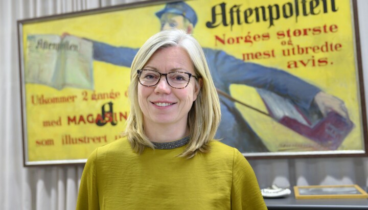 Sjefredaktør og administrerende direktør Trine Eilertsen i Aftenposten.