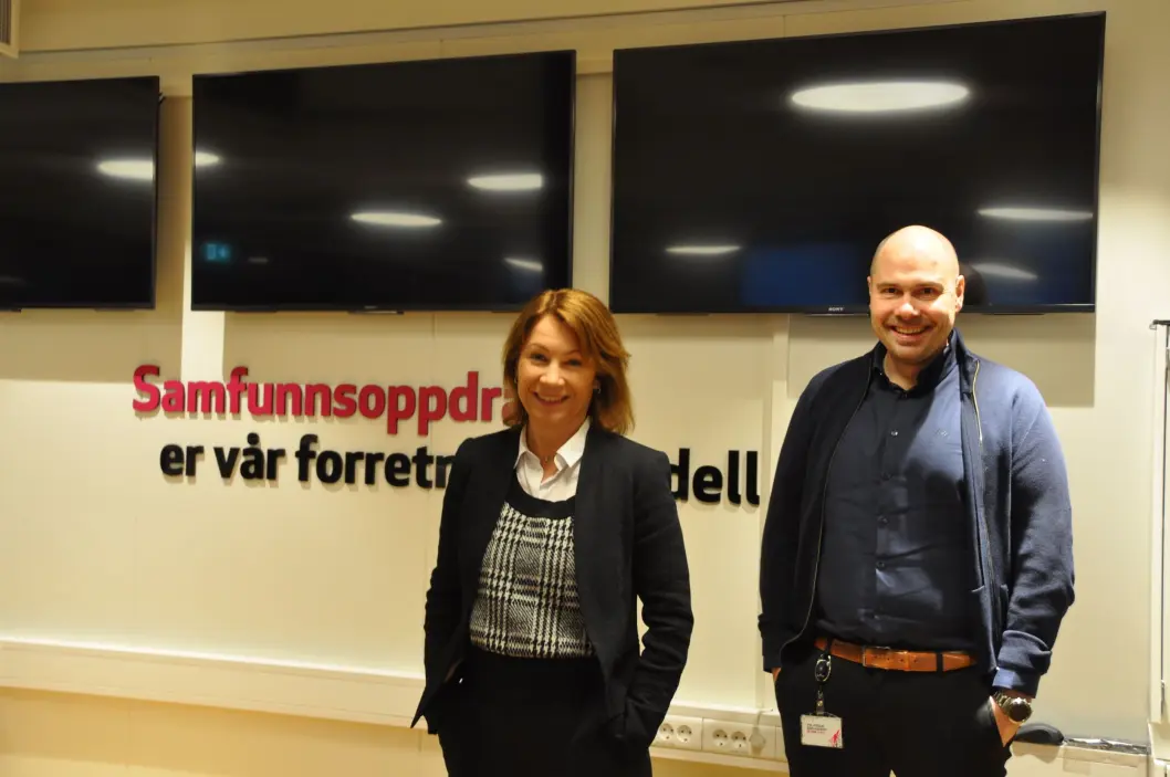 Ansvarlig redaktør og administrerende direktør i Budstikka, Kjersti Sortland og konsernsjef Anders Møller Opdahl i Amedia. Ansvarlig redaktør og administrerende direktør i Budstikka, Kjersti Sortland og konsernsjef Anders Møller Opdahl i Amedia.