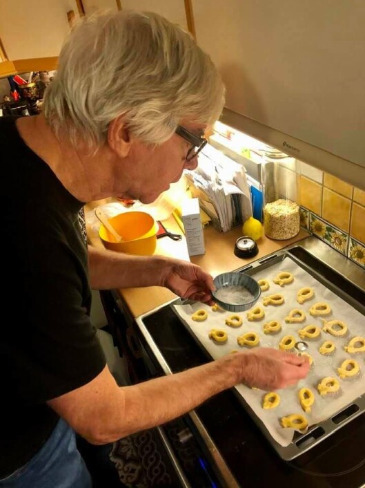 Torp fant også tid til å bake litt før jul. Torp fant også tid til å bake litt før jul.