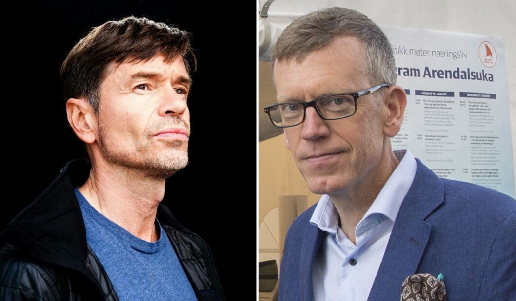 Skribent og sosiolog Kjetil Rolness og politisk redaktør Kjetil B. Alstadheim i Aftenposten. Skribent og sosiolog Kjetil Rolness og politisk redaktør Kjetil B. Alstadheim i Aftenposten.