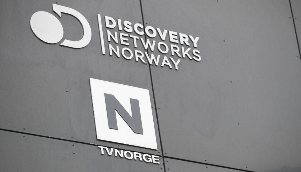 Logoen til Discovery Networks Norway og TVNorge.