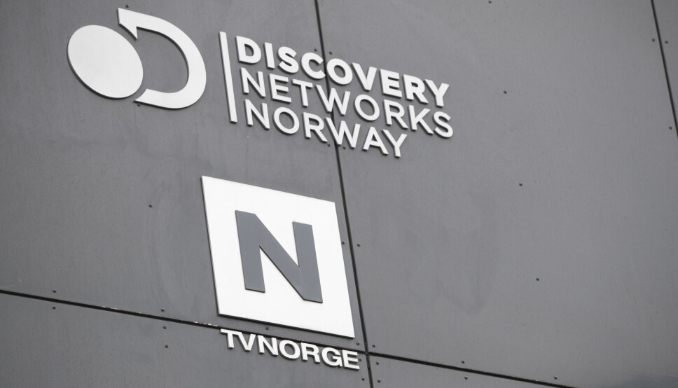 Logoen til Discovery Networks Norway og TVNorge. Logoen til Discovery Networks Norway og TVNorge.