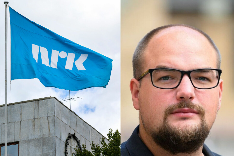 NRK og ansvarlig redaktør Erik Waatland i Medier24.