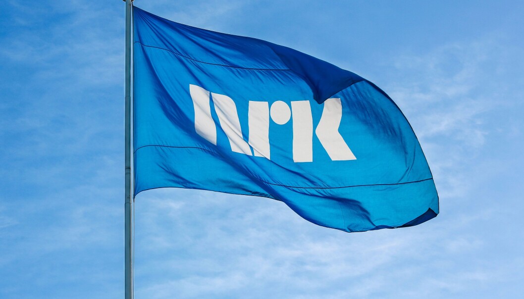 NRK flagg stilling NRK flagg stilling