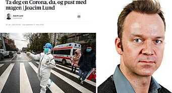 For ett år siden skrev Aftenposten-kommentatoren at det var «ingen stor grunn» til å være redd korona: – Kan se bagatelliserende ut