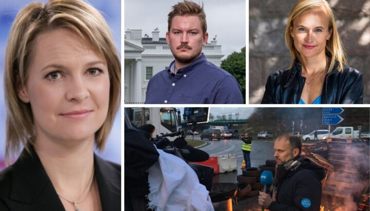 Gry Blekastad Almås blir NRKs nye korrespondent i London, Lars Os ny korrespondent i Washington D.C., Philip Lote ny Beijing-korrespondent, mens Heidi Taksdal Skjeseth blir korrespondent i Istanbul.