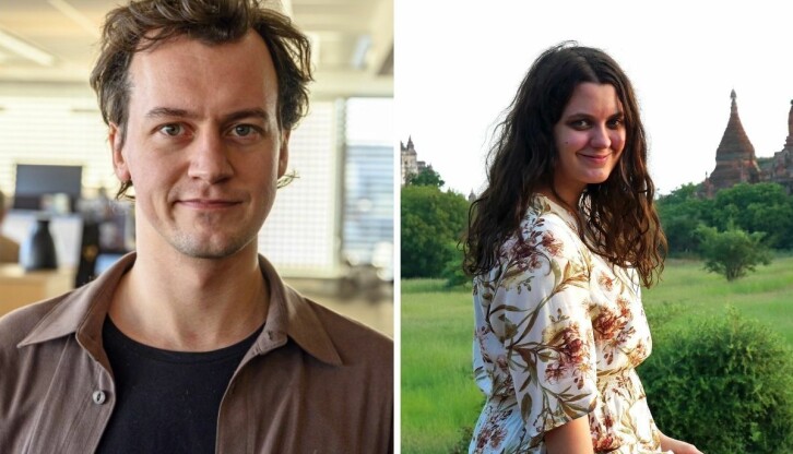 David Sviland (31) og Kristin Askjer Lien (27) har fått fast ansettelse i Vårt Land.