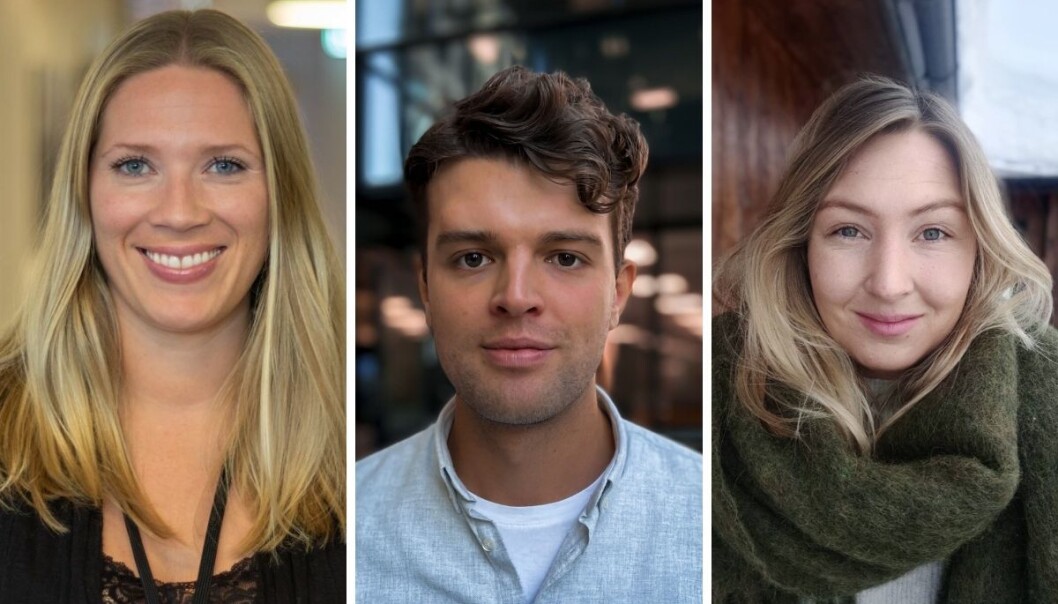 Maria Schiller Tønnessen (33), Lauritz Vatne (25) og Fanny Bu (30) har fått fast jobb i TV 2. Maria Schiller Tønnessen (33), Lauritz Vatne (25) og Fanny Bu (30) har fått fast jobb i TV 2.