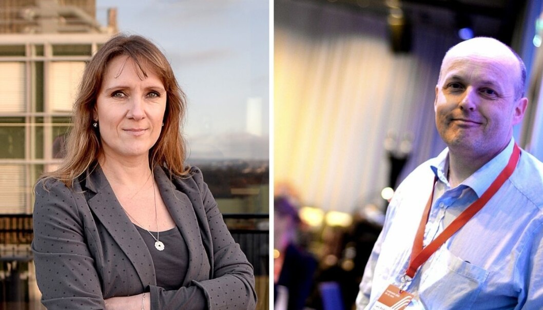 Eva Stenbro, Journalist og konserntillitsvalgt i Amedia og Lars Anders Døvle Larssen, journalist og tillitsvalgt i Tønsbergs Blad. Eva Stenbro, Journalist og konserntillitsvalgt i Amedia og Lars Anders Døvle Larssen, journalist og tillitsvalgt i Tønsbergs Blad.