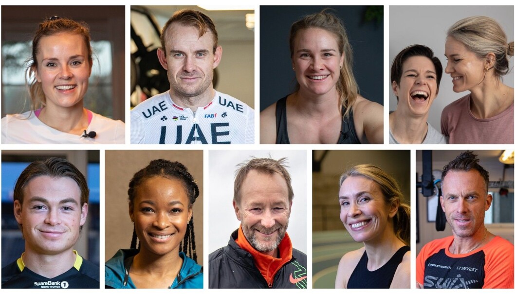 Velg en av disse idrettsheltene som din egen treningskompis: Helene Olafsen, Alexander Kristoff, Birgit Skarstein, Anja og Gro Hammerseng-Edin, Patrick Berg, Ezinne Okparaebo, Kjetil André Aamodt, Ingvill Måkestad Bovim eller Anders Aukland. Velg en av disse idrettsheltene som din egen treningskompis: Helene Olafsen, Alexander Kristoff, Birgit Skarstein, Anja og Gro Hammerseng-Edin, Patrick Berg, Ezinne Okparaebo, Kjetil André Aamodt, Ingvill Måkestad Bovim eller Anders Aukland.