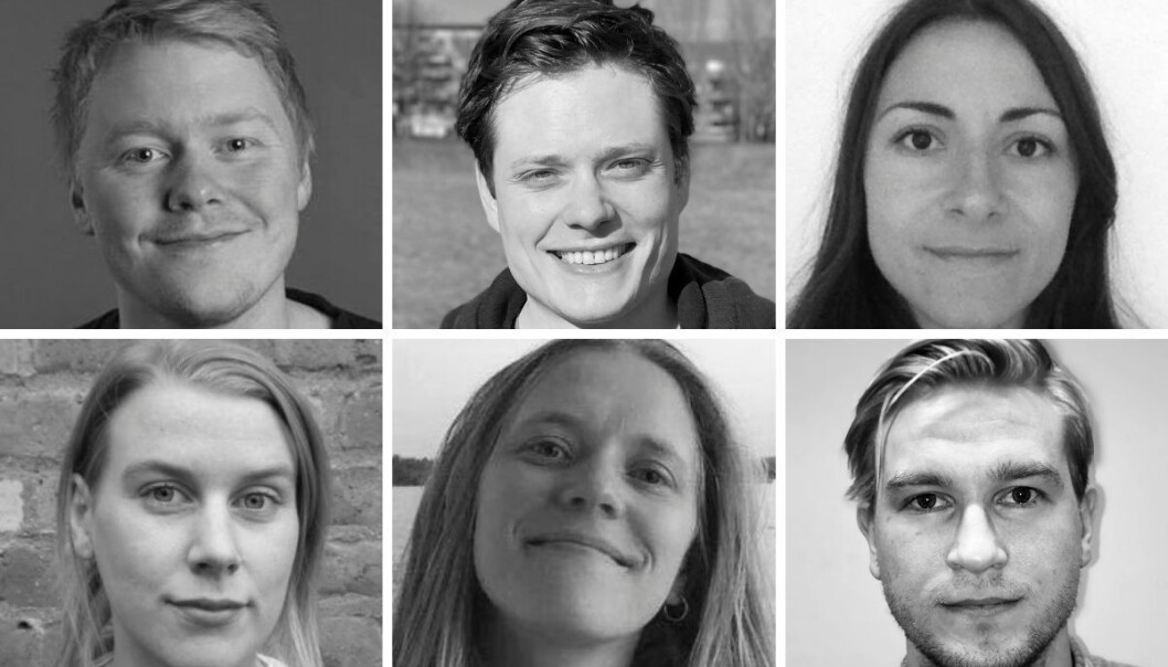 Aftenpostens seks nye Oslo-journalister: Øystein Tronsli Drabløs (øverst fra venstre), Magnus Lysberg, Siran Øzalp Yldrim, Adriane Lilleskare Lunde, Charlotte Oliversen og Sondre Moen Myhre. Aftenpostens seks nye Oslo-journalister: Øystein Tronsli Drabløs (øverst fra venstre), Magnus Lysberg, Siran Øzalp Yldrim, Adriane Lilleskare Lunde, Charlotte Oliversen og Sondre Moen Myhre.