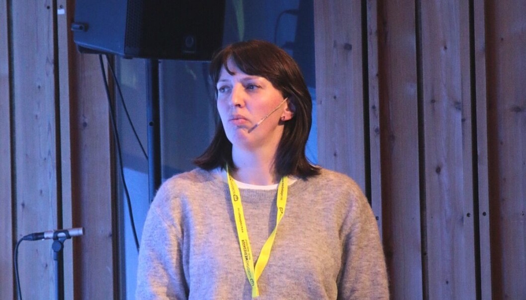 Hanne Waaler Lier på Nordiske Mediedager i 2018. Hanne Waaler Lier på Nordiske Mediedager i 2018.