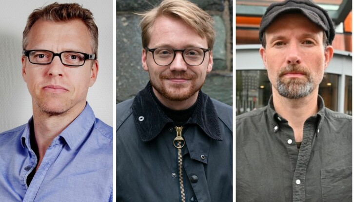 Klubblederne Reidar Spigseth (Dagsavisen), Hans Christian Paulsen (Vårt Land) og Jo T. Gaare (Morgenbladet).