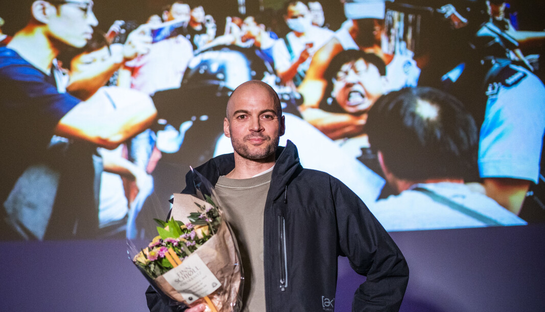 Anders Hammer er Oscar-nominert med filmen «Do Not Split» i kategorien kortdokumentar. Foto: Håkon Mosvold Larsen / NTB Anders Hammer er Oscar-nominert med filmen «Do Not Split» i kategorien kortdokumentar. Foto: Håkon Mosvold Larsen / NTB