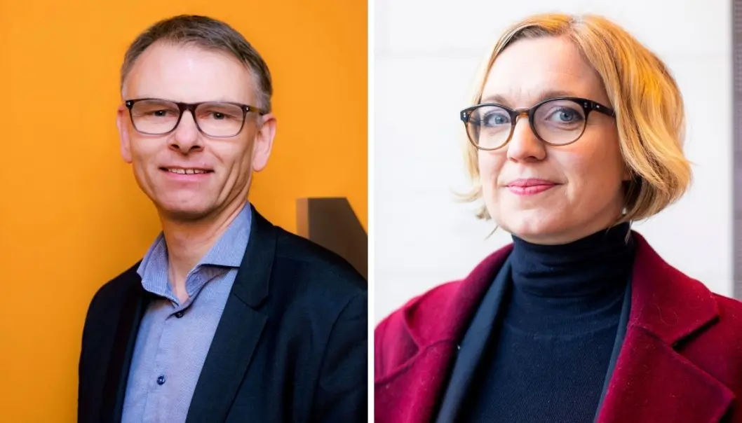 Ole Kristian Bjellaanes og Sarah Sørheim. Ole Kristian Bjellaanes og Sarah Sørheim.