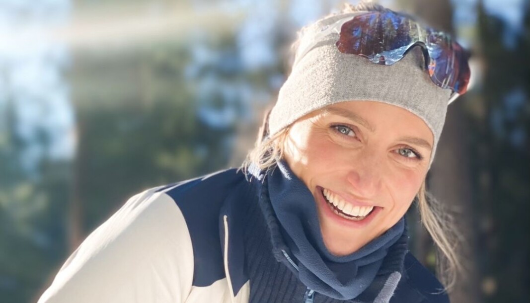 Eurosports Gunnhild Toldnes er glad i å gå på ski. Her avbildet på tur i marka. Eurosports Gunnhild Toldnes er glad i å gå på ski. Her avbildet på tur i marka.