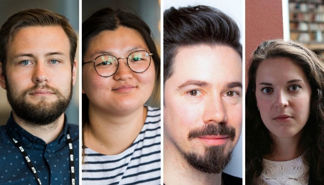NTB har ansatt Andreas Løf (29), Isabel Bech (32), Fredrik Moen Gabrielsen (33) og Marie De Rosa (33) i faste journaliststillinger. NTB har ansatt Andreas Løf (29), Isabel Bech (32), Fredrik Moen Gabrielsen (33) og Marie De Rosa (33) i faste journaliststillinger.