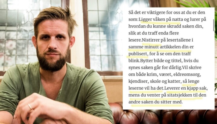 Forfatter og skribent Aslak Nore er ikke imponert over Dagbladets stillingsutlysning.