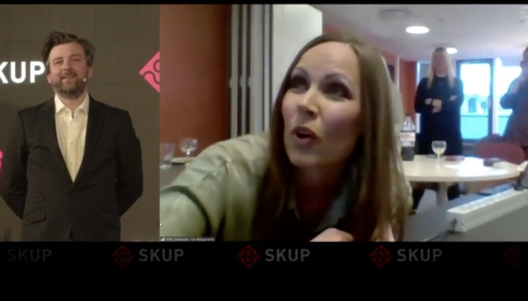 NRK Sørlandet fikk fredagens første SKUP-diplom for saken «De feilopererte» under NRK Sørlandet fikk fredagens første SKUP-diplom for saken «De feilopererte» under