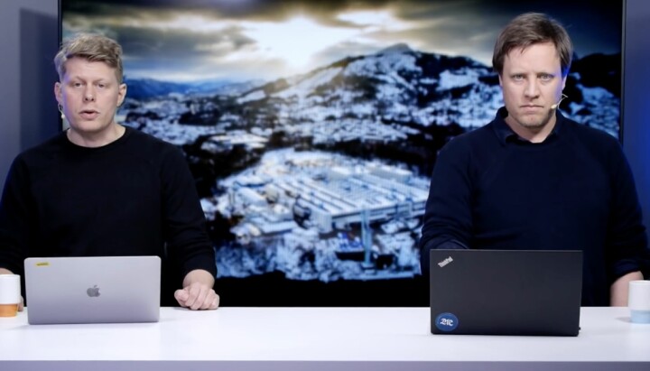 Bergens Tidende- og E24-journalist Gerhard Flaaten, og BT-kollega Lars Kvamme.