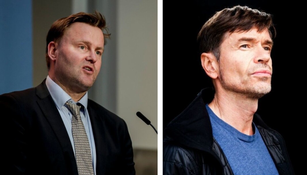 Espen Rostrup Nakstad (til venstre) svarer på kritikken fra Kjetil Rolness. Espen Rostrup Nakstad (til venstre) svarer på kritikken fra Kjetil Rolness.