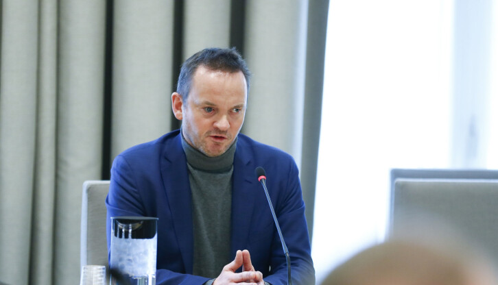 Geir Ove Ystmark, administrerende direktør i Sjømat Norge, er kritisk til Nationen.