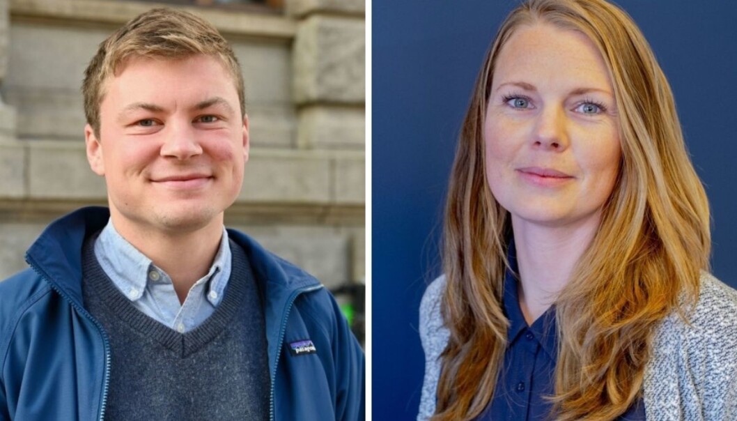 Jostein Larsen Østring (til venstre) og Eivor Jerpåsen svarer på kritikken fra Bernt Olufsen. Jostein Larsen Østring (til venstre) og Eivor Jerpåsen svarer på kritikken fra Bernt Olufsen.