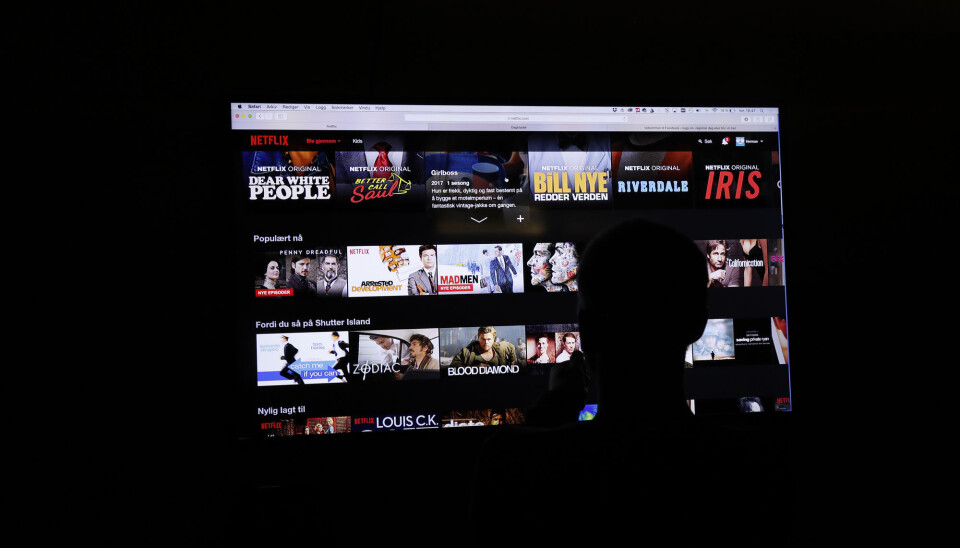 Illustrasjonsbilde: Strømmetjensten Netflix på en tv-skjerm Illustrasjonsbilde: Strømmetjensten Netflix på en tv-skjerm
