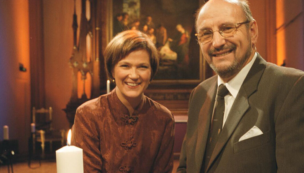 Siv Nordrum og Frantz Johansen. Siv Nordrum og Frantz Johansen.