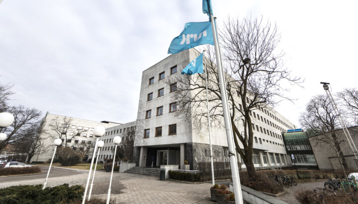 Norsk Rikskringkasting NRK på Marienlyst. Norsk Rikskringkasting NRK på Marienlyst.