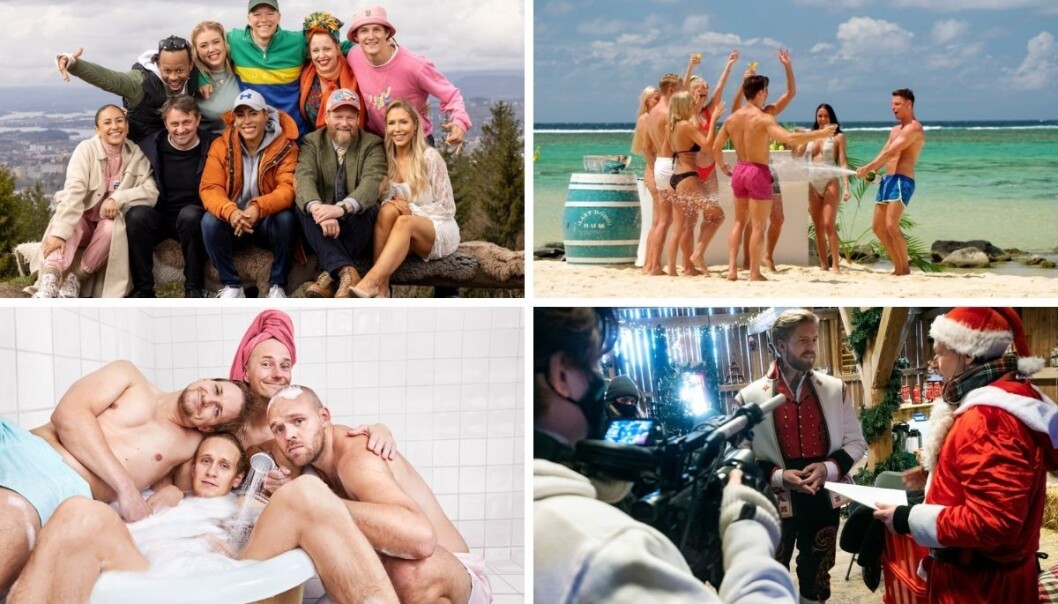 Dette er noe av det som Discoverys kanaler byr på denne høsten (øverst fra venstre): 71° nord – Norges tøffeste kjendis , Ex on the Beach Norge, Hvite Gutter og Nissene i bingen. Dette er noe av det som Discoverys kanaler byr på denne høsten (øverst fra venstre): 71° nord – Norges tøffeste kjendis , Ex on the Beach Norge, Hvite Gutter og Nissene i bingen.