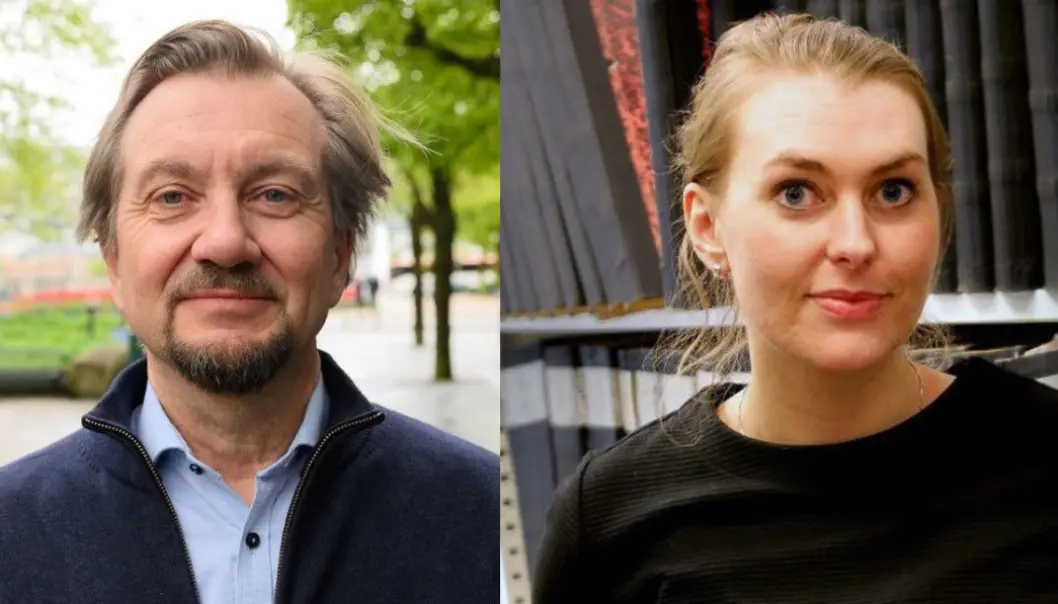 Mediekritiker Trygve Aas Olsen og tidligere sjefredaktør Vanja Skotnes i Nidaros. Mediekritiker Trygve Aas Olsen og tidligere sjefredaktør Vanja Skotnes i Nidaros.