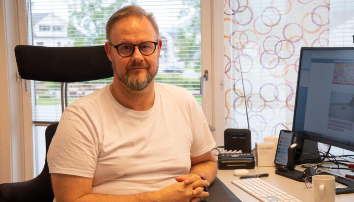Sjefredaktør i Framtid i Nord, Kjetil Martesønn Skog.