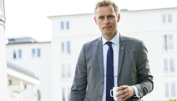 Ola Borten Moe under Senterpartiets landsmøte.Foto: Torstein Bøe / NTB