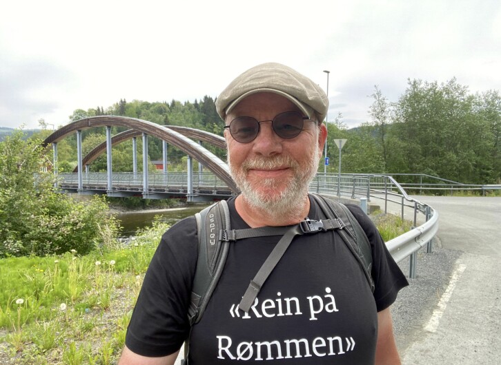 Redaktøren i Innherred, Roger Rein, la ut på en 14 dagers spasertur for å ta en prat med lokalbefolkningen.