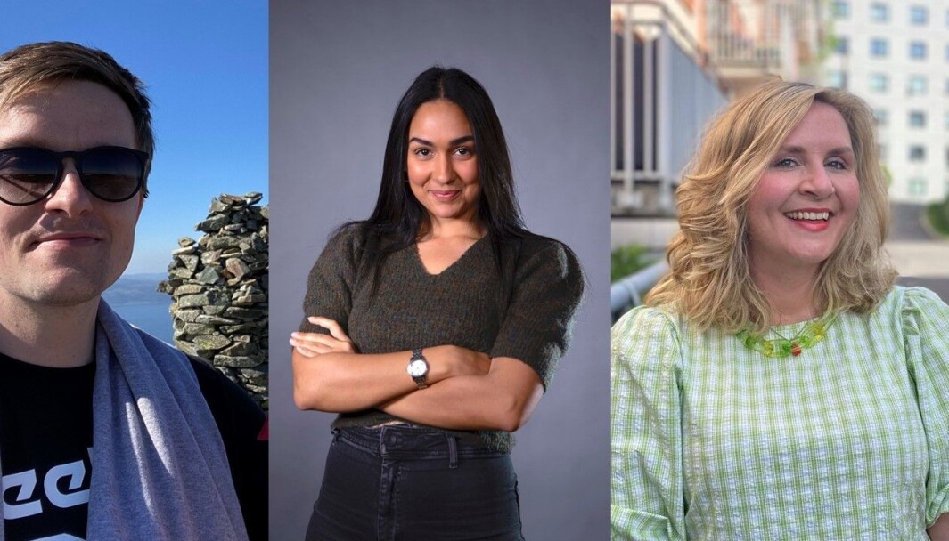 Lasse Lervik i NTB, Bahare Viken i NRK og Ingrid Indseth fra DN. Lasse Lervik i NTB, Bahare Viken i NRK og Ingrid Indseth fra DN.