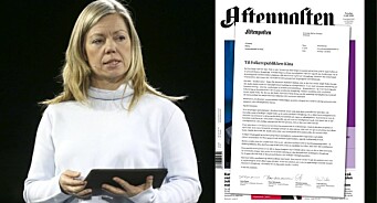 Aftenposten vier hele forsiden til skarp kritikk av Kina: – Vi må ikke være redde