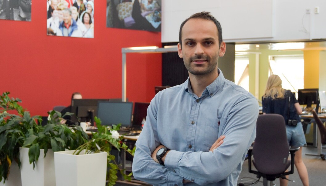Arianit Selmani er ansatt i fast stilling som journalist i Tønsberg Blad. Arianit Selmani er ansatt i fast stilling som journalist i Tønsberg Blad.