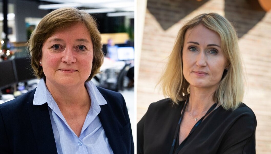 Ansvarlig redaktør i Sunnmørsposten, Hanna Relling Berg og sjefredaktør i Adresseavisen, Kirsti Husby. Ansvarlig redaktør i Sunnmørsposten, Hanna Relling Berg og sjefredaktør i Adresseavisen, Kirsti Husby.